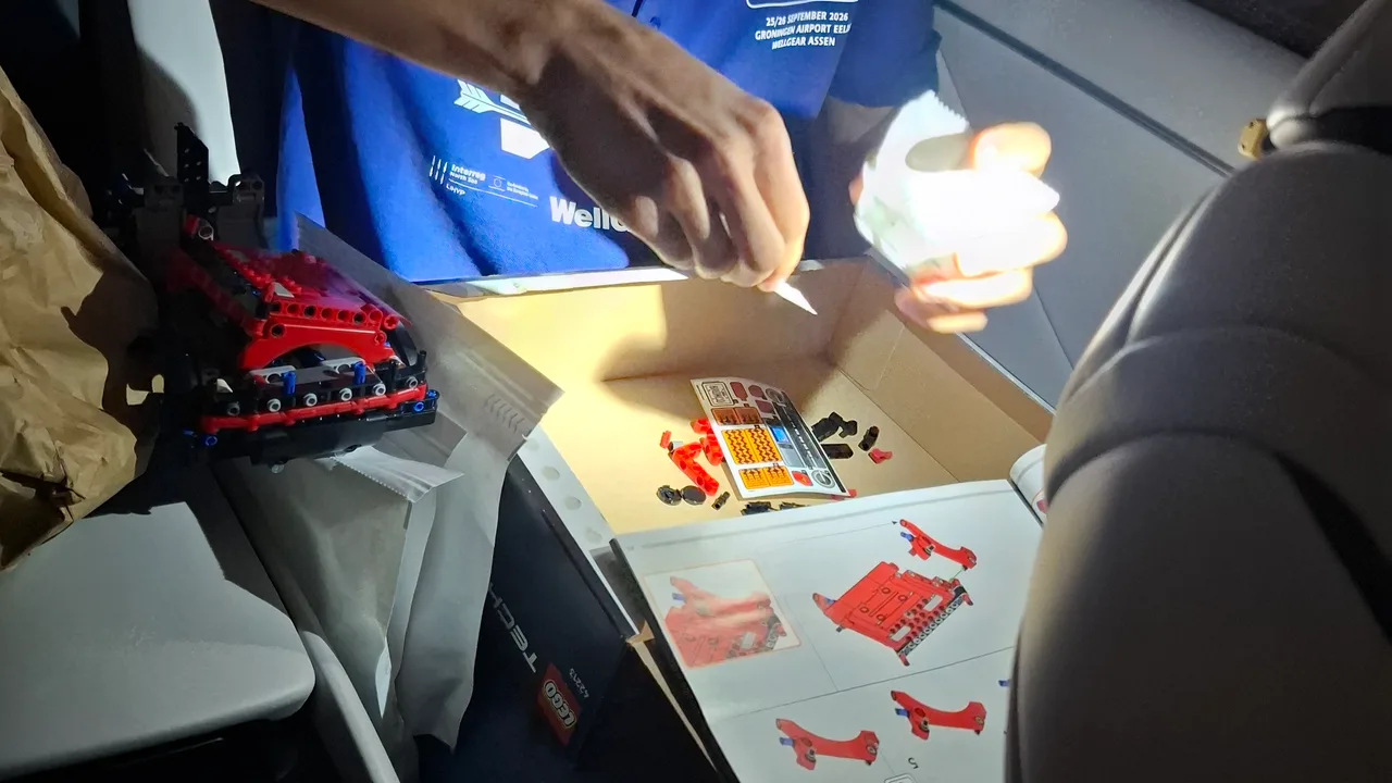 Lego auto bouwen