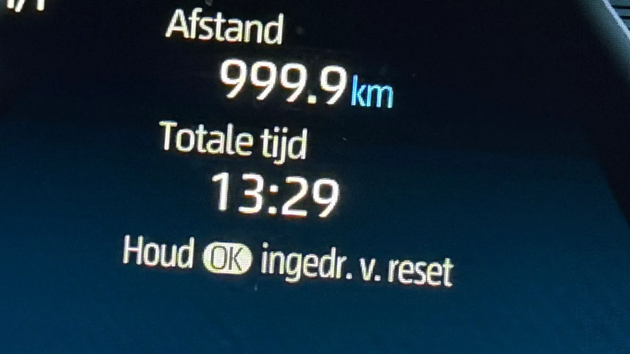 999.9 km en counting