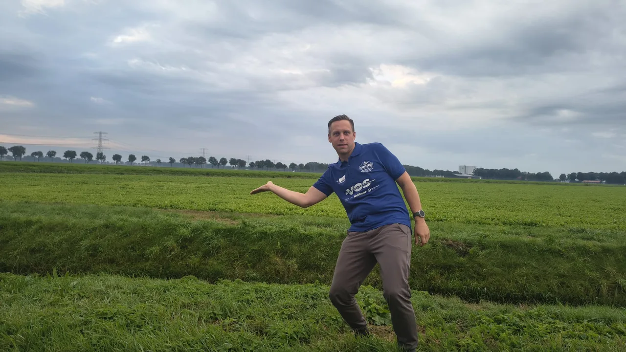 Snelle pitstop met uitzicht. 🌾
