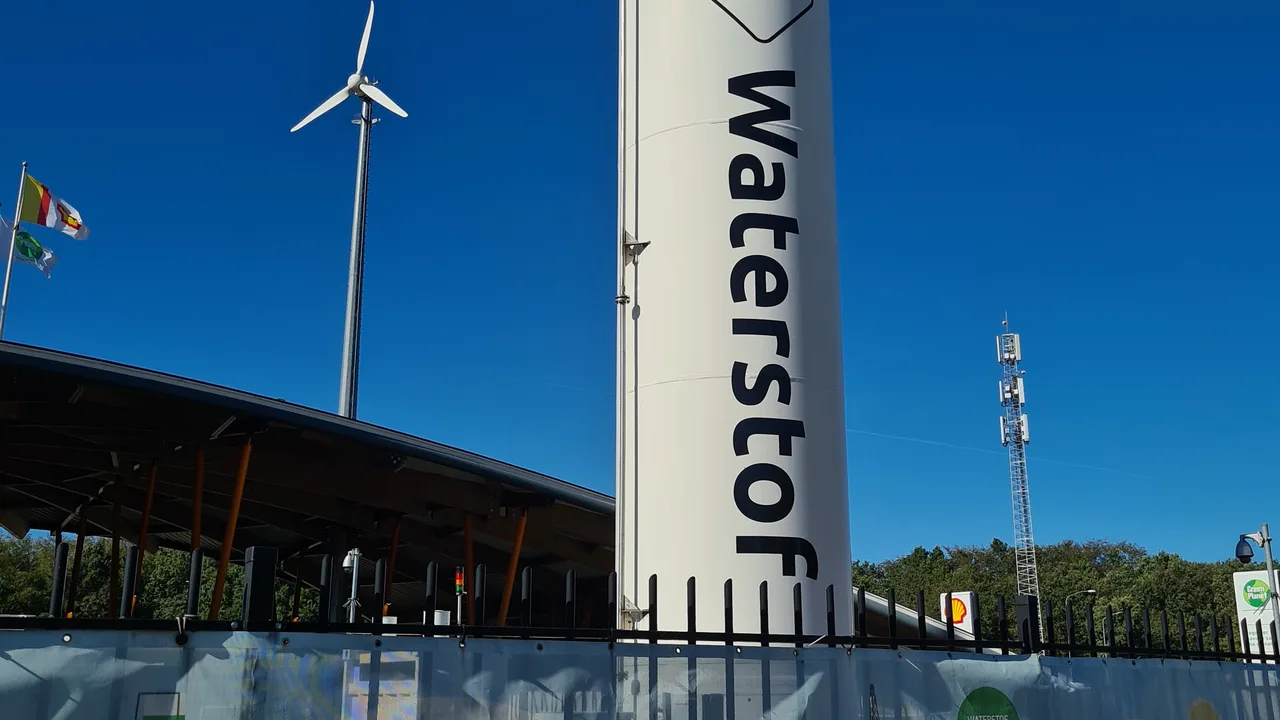Waterstoftankstation, pesse